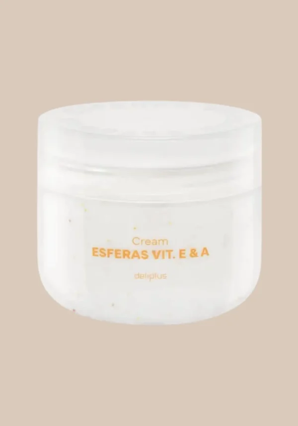 Creme Corporal Esferas Vitamina E & A Deliplus com Ácido Hialurónico